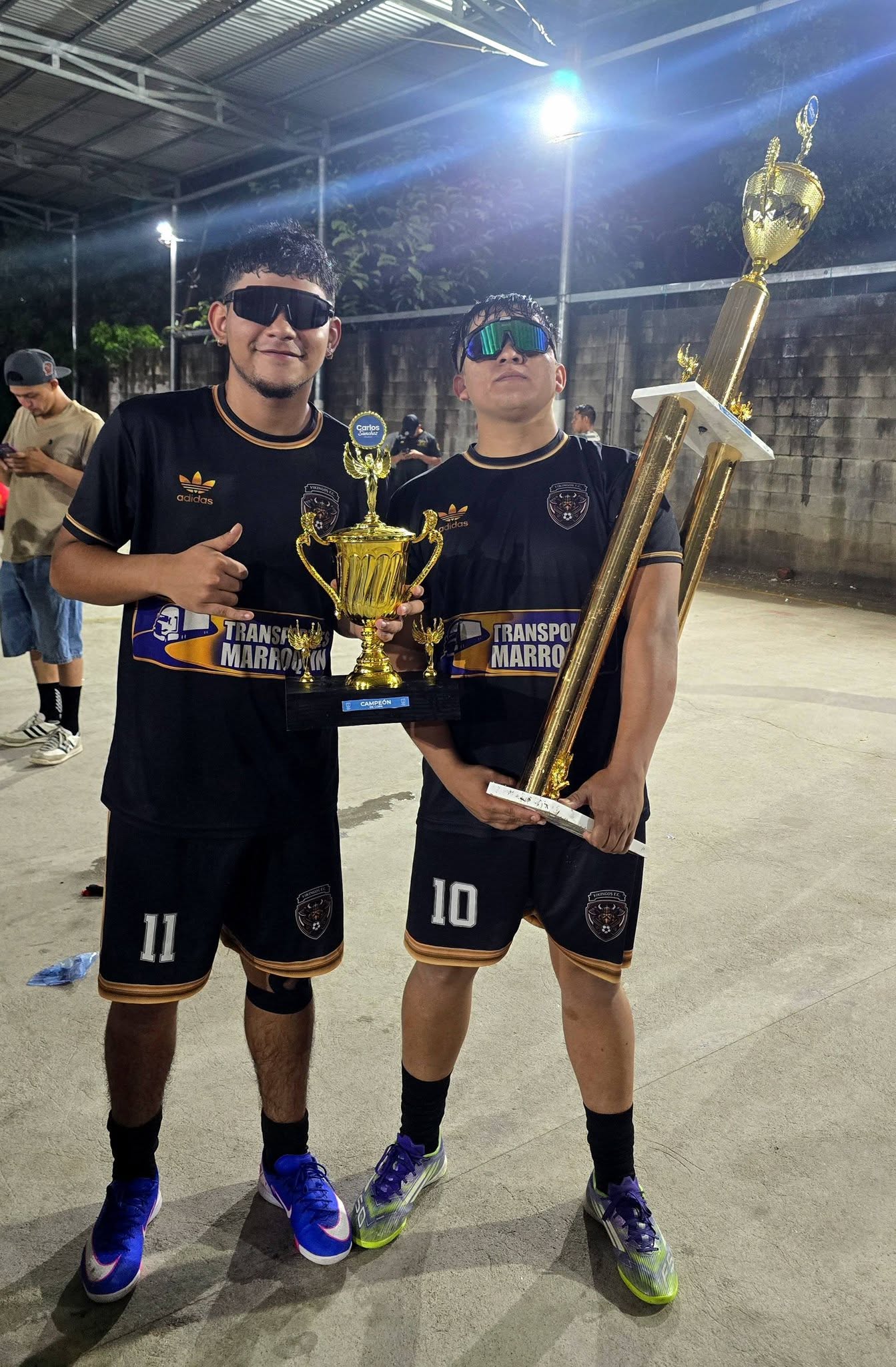 Entrega de trofeo